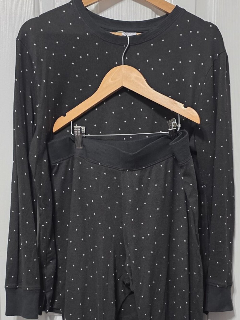 Polka Dot Pajama Set, Large